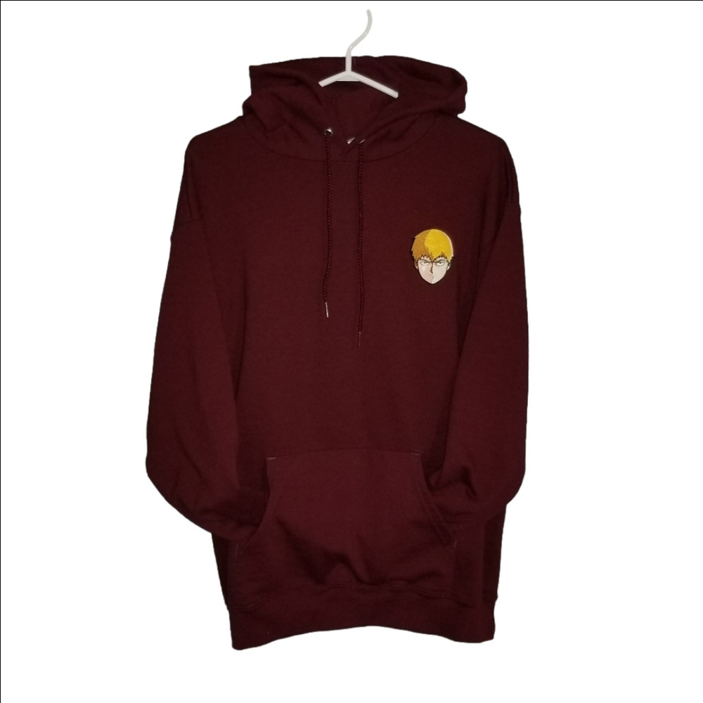 Champion ECO Hoodie Mob Psycho Embroidered Logo Label Reads Size Large